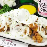 サワークリームオニオンチキン（韓国料理 ホンデポチャ 川崎店）