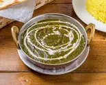 パラクパニールカレー Palak curry paneer（アジアンダイニング・ベイリーフ）