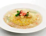 カニあんかけ炒飯【#あっさり塩味】Fried Rice with Crab Starchy Sauce（上海イーエックス池尻店）