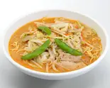 野菜たっぷり ピリ辛 味噌ラーメン（上海イーエックス池尻店）