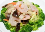エビとブロッコリー炒め Shrimp ＆ Broccoli Stir-Fry（チャイニーズキッチン 大唐）