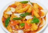 白身魚のピリ辛炒め Spicy Whitefish Stir-Fry（チャイニーズキッチン 大唐）
