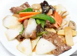牛肉のオイスタソース炒め Beef ＆ Oyster Sauce Stir-Fry（チャイニーズキッチン 大唐）