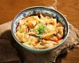 红油炒手(鲜虾)/海老入りワンタンの重慶チリソース(8个)（四川印象）