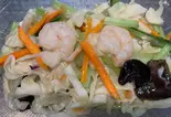 えびと野菜炒め（135酒場）
