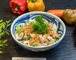 じゃこ豆腐サラダ Fish Fry ＆ Tofu Salad（なかよし家）