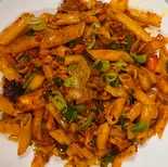 チキンパスタ Chicken Pasta[900円→790円]（ソキンインドネパールレストラン）