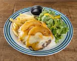 パイナップルチーズビーフハンバーグステーキ PINEAPPLE CHEESE BEEF HAMBURG STEAK227g（BURGERLION MEAT CRUSADERS）