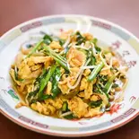 玉子とニラ炒め（中華料理再々来）