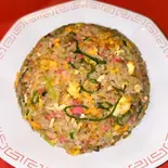 にんにくやきめし(ハーフ)(つけ麺とまぜそばと酒 ざきお)