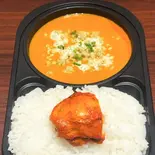 キーマカレー＆ご飯 チキンティッカなし（アジアン レストラン マナスル）
