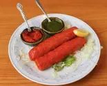 チキンシークカバブ(1P) Chicken Seekh Kebab (1 Piece)（ニューリトルインディア 深江橋店）