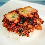 ベーコンキーマカレー(Cafe LANTERIA)