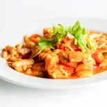 イカと塩漬け卵炒め stir-fried squid with salted egg(ローンスラータイ1950's)