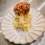 いぶりがっこのポテトサラダ（肴の木）