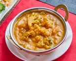 Vegetable curry 野菜カレーセットでナン付き（エベレスト）