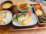 海老マヨ定食（キッチンフジヒロサン）