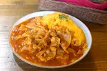 柔らか豚しゃぶカレーオムライス(オムライス専門店リトルヤミー)