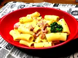 リガトーニ(カルボナーラ)（KitchenBarぐりむ）