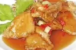 白身魚の甘酢あんかけ（黄鶴楼 餃子酒場）