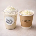 カフェモカホワイト(コーヒーとワッフルの店|SECOND.coffee&)