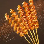 お麩の串焼き(烤面筋)（正宗中国味·羊大厨）