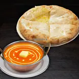 バーターチキン＆チーズナンセットButter chicken ＆ Cheese Naan Set（インド料理 i-Kitchen）