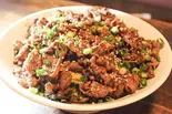 牛焼き肉丼（韓国海鮮食堂ヘムルパジョン）