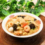 五目うま煮掛けご飯（さっぱり中華房 清香楼本館）