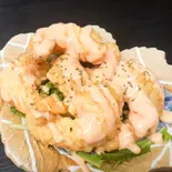 プリプリ大粒エビマヨ(屋根裏ダイニング GOZARU)