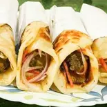 JUNTARA チキンロールナン 【CHICKEN ROLL NAN 】（本場のインド料理JUNTARA上板橋店）
