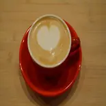 ほうじ茶ティーラテ(HOT)(おにぎりと一汁三菜 NOOK CAFE)