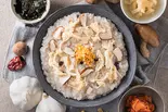 サムゲタン風 にんにく粥（韓国美人 薬膳粥 ハンミンチュク＆トッポギ 上戸田4丁目店）