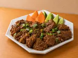 MUTTON CHOILA(マトンのスパイス和え)(SHISHA LOUNGE)