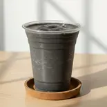 〝竹炭〟濃厚バナナジュース Bamboo charcoal  rich banana juice（【タコライスベイビー Tako rice baby】浅草）