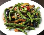 インゲンと茄子の旨味(芸豆海米烧茄子)（逸品火鍋 四季海岸）
