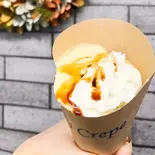 生クリームとカスタードのWクリーム(アイリークレープ)