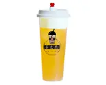 岩塩チーズフォームジャスミンティー(黒糖タピオカなし) Rock Salt Cheese Foam + Jasmine Tea (Without Brown Sugar Tapioca Pearls)（茶之恋 台湾タピオカ専門店）