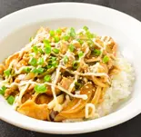 豚生姜マヨ丼 Pork, Ginger, and Mayonnaise Rice Bowl（満福楼 東村山店）
