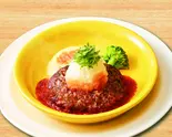 ビーフ100%大葉おろしの粗挽きステーキ風ハンバーグ（ガスト 鴨居店）