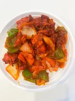 やみつきチキンチリごはん（ススマカレー）