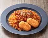 チキンライス&クリームコロッケ2個 Chicken Rice and Cream Croquettes (2 Pieces)(チキンライス大和屋)