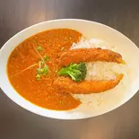 エビフライ付きカレーライス Curry Rice Set with AB fry（B＆Bkitchen）
