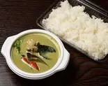タイグリーンカレーライス Thai green curry rice(ASIANCURRY Sajha Dining&Bar)