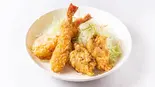 エビフライ唐揚げ弁当（キッチンのとや）
