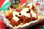 チーズヤンニョムチキン  치즈양념치킨（韓国ヤンニョム専門店 鶏王〈チキング〉 千葉店）