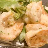 エビとブロッコリーのマヨ炒め（鉄板秋山）