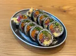 【贅沢】特製牛プルコギキンパ Premium Bulgogi Gimbap（BASAK CHICKEN 下北沢）