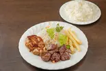 カットステーキ＆照り焼きチキン（クラーク亭北12条店）