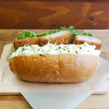 海老かつたまご（こっぺぱん専門店＆COFFEE ふわこっぺBear’s 粉浜店）